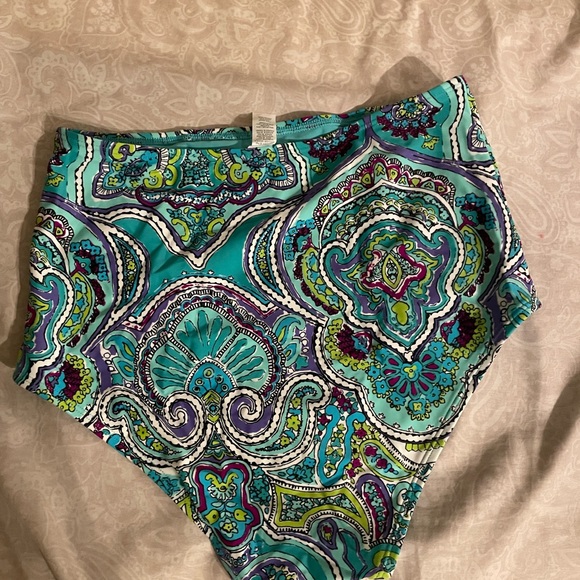 Aerie halter bikini top high waist bottoms EUC - Picture 7 of 7